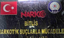 Bitlis’te 3 kilo 210 gram metamfetamin ele geçirildi