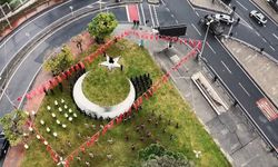 Çevik kuvvet personelinden şehitler için anlamlı anma