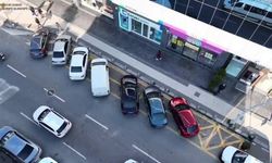Havadan ceza yağdı: 104 araca 103 bin lira ceza kesildi