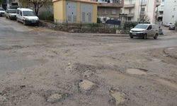 Milas'ta yağış sonrası yollar çamura döndü