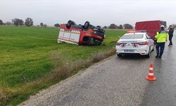 Yangına giden itfaiye aracı kaza yaptı: 1 yaralı