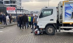 Aydın'da çöp kamyonetiyle çarpışan motosikletteki biri çocuk 3 kişi yaralandı