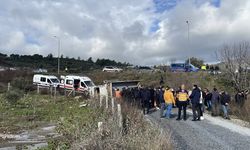 Aydın'da şarampole devrilen kamyondaki 1 kişi öldü, 2 kişi yaralandı