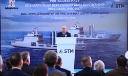 Türkiye'nin Portekiz için üreteceği gemilerin ilkinin bloğu kızağa alındı