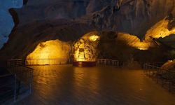 350 milyon yıllık Gökgöl Mağarası'na ziyaretçi rekoru
