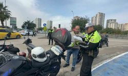 Polis bir günde 228 motosiklet sürücüsüne 1,2 milyon lirayı aşan ceza kesti