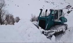 Şırnak'ta kar kalınlığı 2 metreyi aştı, ekipler vardiyalı sistemle çalışıyor
