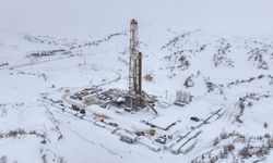 Kar kalınlığının 2,5 metreyi bulduğu Gabar'da petrol üretimi hız kesmeden sürüyor