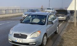 Sivas'ta buzlanma nedeniyle meydana gelen zincirleme kazalarda 51 araç hasar gördü
