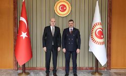 TBMM Başkanı Kurtulmuş, İçişleri Bakanı Çiftçi'yi kabul etti