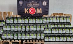 Uşak'ta taklit-tağşiş yapılan 1370 litre zeytinyağı ele geçirildi