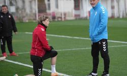 Samsunspor, Shkendija maçı hazırlıklarını tamamladı