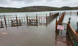 Yozgat'ta yağan kar eridi, göletlerde su seviyesi arttı