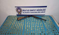 Çanakkale'de 438 adet sahte altın ele geçirildi