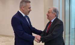 Dışişleri Bakanı Fidan, BM Genel Sekreteri Guterres ile Ankara'da görüştü