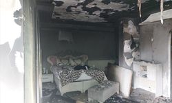 Samsun'da komşusuna kızan kişi evinde yangın çıkardı