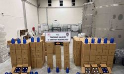 17 ton 815 litre etil alkol ele geçirildi