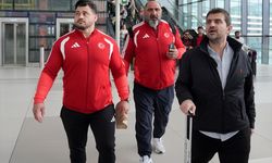 Avrupa Şampiyonu milli güreşçi Rıza Kayaalp, yurda döndü