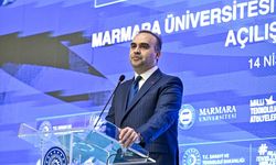 Bakan Kacır, Marmara Üniversitesi Milli Teknoloji Atölyesi Açılış Töreni'nde konuştu