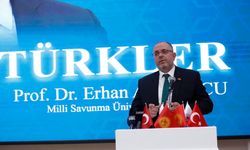 Milli Savunma Üniversitesi Rektörü Prof. Dr. Erhan Afyoncu Kırgızistan'da konferans verdi: