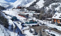 Palandöken Kayak Merkezi'nde kar kalınlığı 2 metreyi aştı