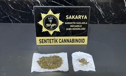 Sakarya'da uyuşturucu operasyonunda mühimmat parçaları ele geçirildi