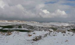 Ankara'da kar manzaraları dronla görüntülendi