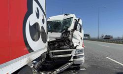 Kuzey Marmara Otoyolu'nda zincirleme kaza: 1 yaralı