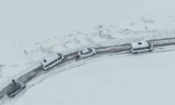 Muş'ta kar ve tipi: Mahsur kalan 50 kişi kurtarıldı