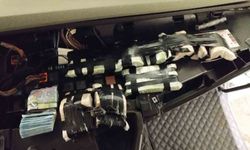 Tırın gösterge paneline gizlenen 101 bin 900 euro komşuya kaldı