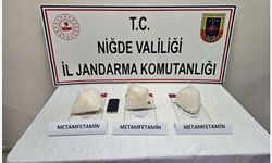 Niğde'de 3 kilo 150 gram sentetik uyuşturucu ele geçirildi