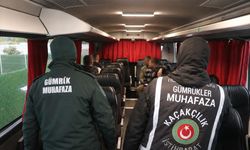 Yunanistan'dan yanlış otobüse binen 4 düzensiz göçmen İpsala Sınır Kapısı'nda yakalandı