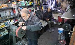 Kırşehir'de bıçak bileme mesaisi başladı