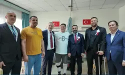 MHP’li Yurdakul, hastanede gazi ve şehit yakınlarını ziyaret etti