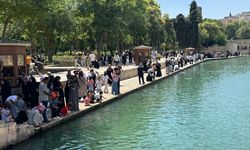 Şanlıurfa'da sıcak hava etkili oluyor