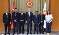 TBMM Başkanı Kurtulmuş, Birleşik Krallık-Türkiye Parlamentolar Arası Dostluk Grubu Başkanı Ali'yi kabul etti