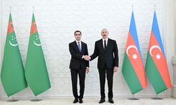 Türkmenistan Devlet Başkanı Serdar Berdimuhammedov Azerbaycan'da temaslarda bulundu