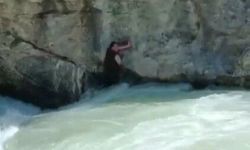 Ceyhan Nehri'nde boğulan vatandaşın son görüntüsü ortaya çıktı