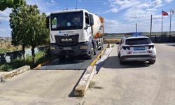 Çimentoyu fazla yükleyince 60 bin TL ceza kesildi