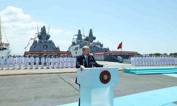 Cumhurbaşkanı Erdoğan: Askeri gemi inşa sanayimiz, 103 yıllık cumhuriyet tarihimizin en verimli günlerini yaşıyor