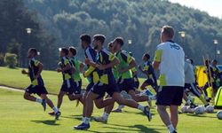 Fenerbahçe günü çift antrenmanla tamamladı