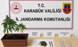 Karabük'te uyuşturucu operasyonu: 151 sentetik hap ele geçirildi