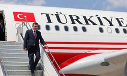 Cumhurbaşkanı Yardımcısı Yılmaz, KKTC'ye geldi