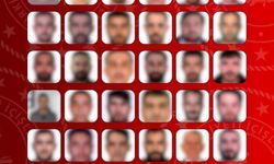 Kırmızı bültenle aranan 27, ulusal seviyede aranan 38 kişi yakalandı