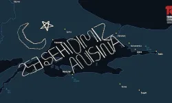 15 Temmuz'un 253 şehidi anısına gökyüzüne yazı yazıldı