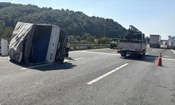 Anadolu Otoyolu Düzce kesimindeki zincirleme kaza ulaşımı aksattı