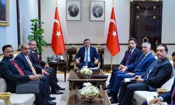 Cumhurbaşkanı Yardımcısı Yılmaz, Irak Federal Yolsuzlukla Mücadele Komisyonu Başkanı Lami'yi kabul etti