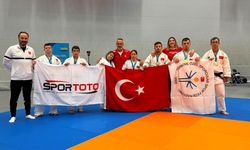Down Judo Milli Takımı, İsveç'te 7 madalya kazandı
