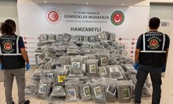 Edirne Hamzabeyli Sınır Kapısı'nda bir tırda yaklaşık 288 kilogram esrar ele geçirildi