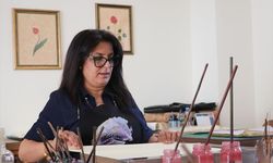 Gurbetçi kadın, Gaziantep'te öğrendiği ebru sanatını Almanya'da yaşatacak